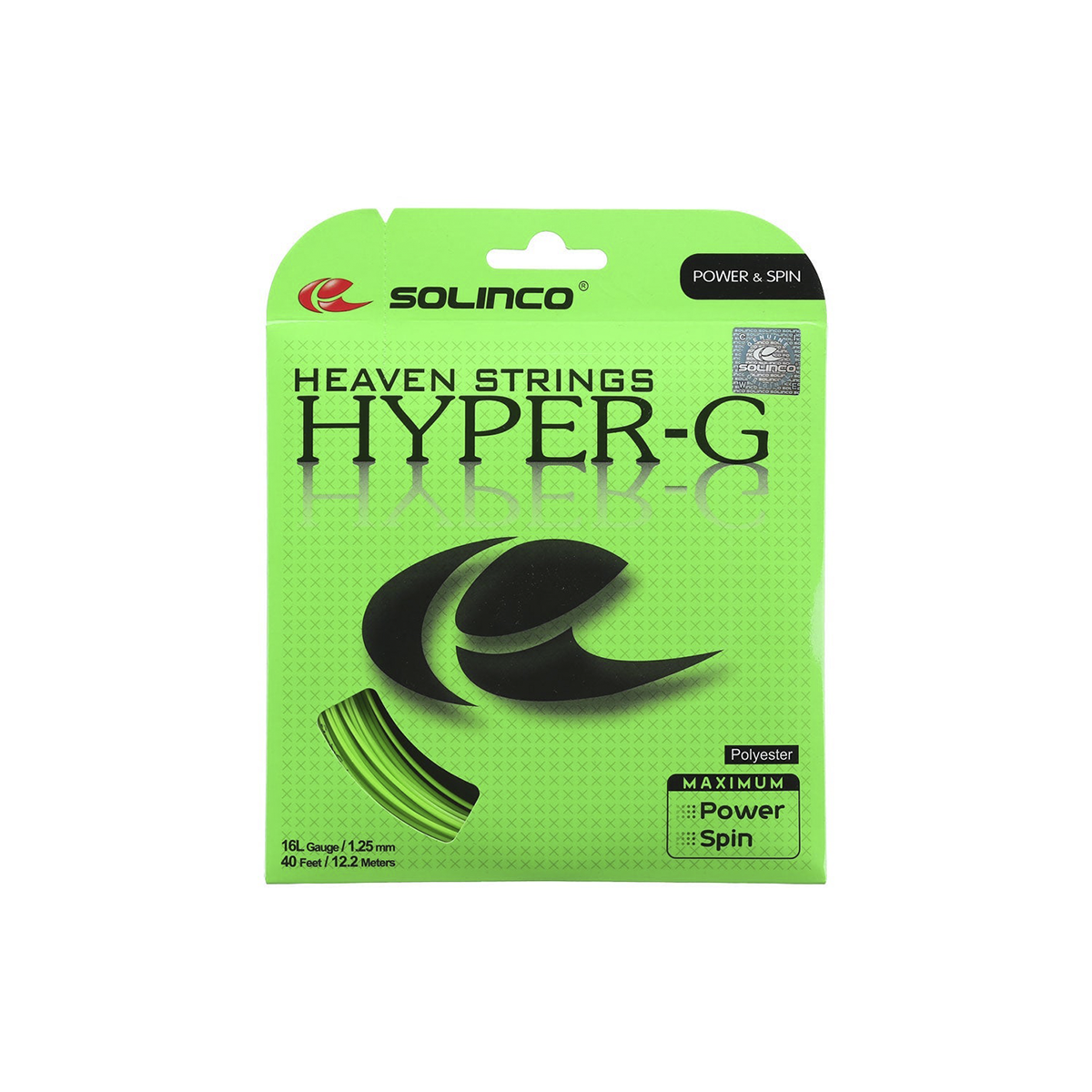 Cuerda Solinco Hyper G 1.25 Mm Set Individual