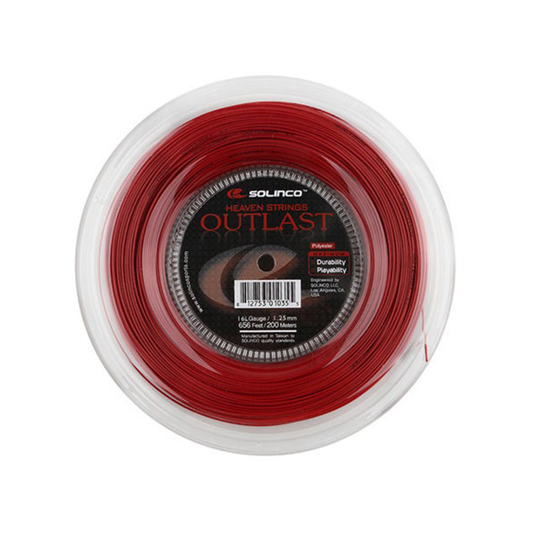 Rollo Cuerdas Solinco Outlast 1.25 Mm 200 Mts
